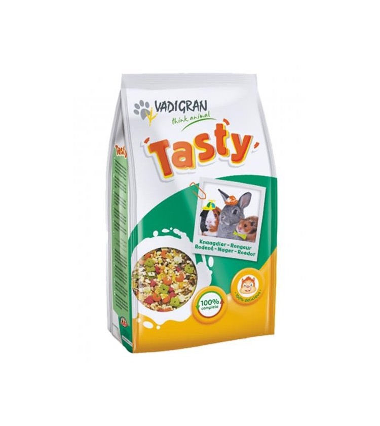 La miscela Tasty per tutti i roditori è un alimento completo e vario appositamente progettato per tutti i roditori. Composto da