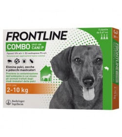 FRONTLINE® COMBO Spot-on Cani è una soluzione insetticida e acaricida in forma spot-on per cani. Grazie alla combinazione dei 