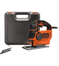 Un seghetto alternativo BLACK+DECKER ha tutta la potenza e la versatilità di cui hai bisogno per tagliare profili, curve ed ang