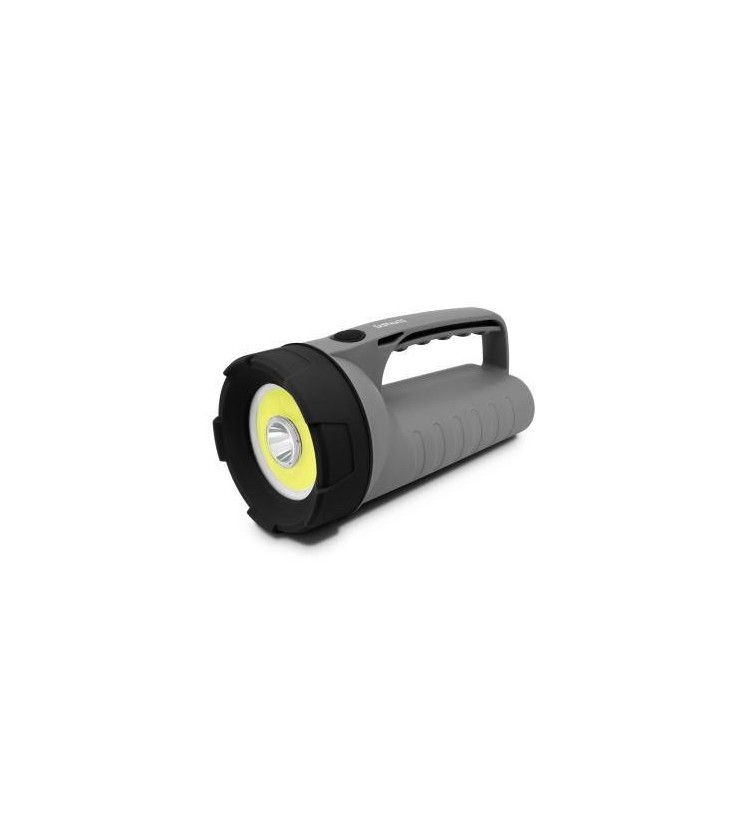 Spot  light 8W 500 lms/300 Lms, fino a 5 ore di luce,   ricaricabile con  batterie al Litio da 3,7V 2Ah e porta USB funzine Powe