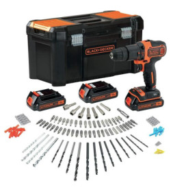 Caricabatteria rapido black & decker bdc2a20-qw-18v litio