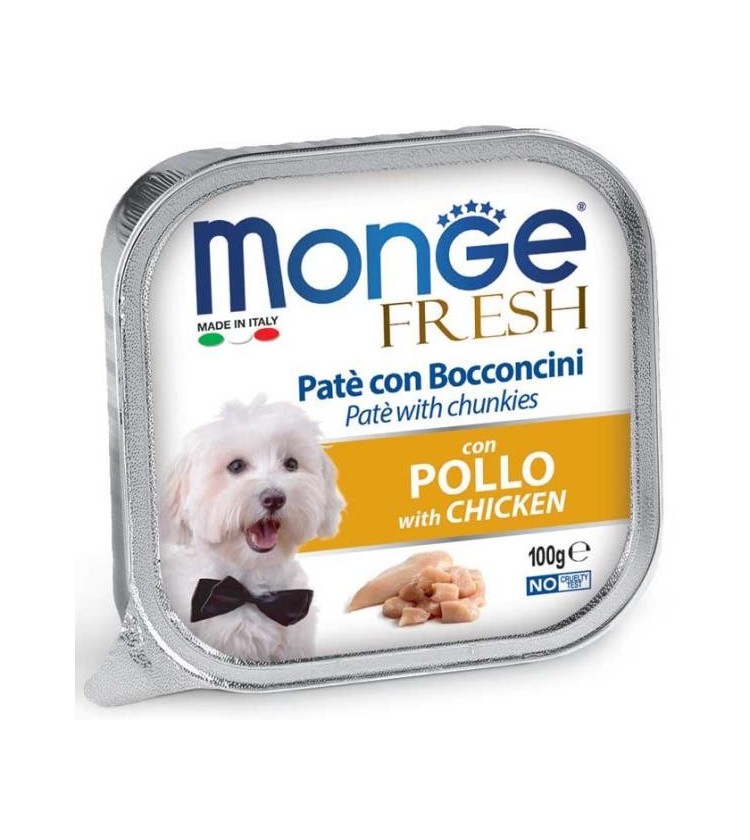 Delizioso paté con un cuore di prelibati bocconcini con tonno fresco selezionato per offrire ai nostri amici il benessere quoti