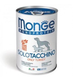 Paté monoproteico superpremium con carni di tacchino selezionate di altissima qualità. E’ un prodotto 100% italiano, altamen