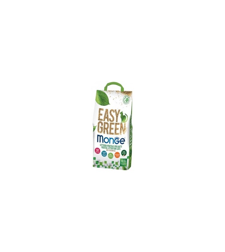 Easy Green è una lettiera 100% ecologica e biodegradabile, ricavata da speciali fibre vegetali altamente assorbenti e agglomera