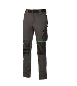 Pantalone in tessuto U-4 (U-Power 4 way stretch) molto comodo, resistente, morbido sulla pelle, idrorepellente, traspirante e as