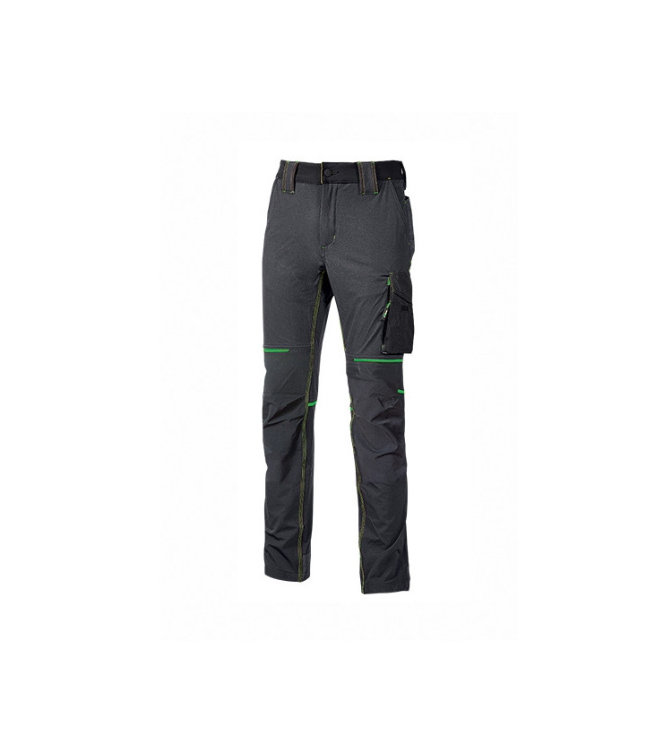 Pantalone in tessuto U-4 (U-Power 4 way stretch) molto comodo, resistente, morbido sulla pelle, idrorepellente, traspirante e as