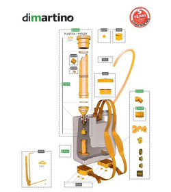 Ricambio tubo per pompa a spalla e pompe a pressione.