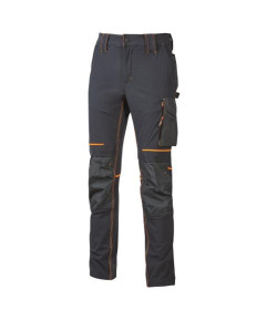 Pantalone in tessuto U-4 (U-Power 4 way stretch) molto comodo, resistente, morbido sulla pelle, idrorepellente, traspirante e as