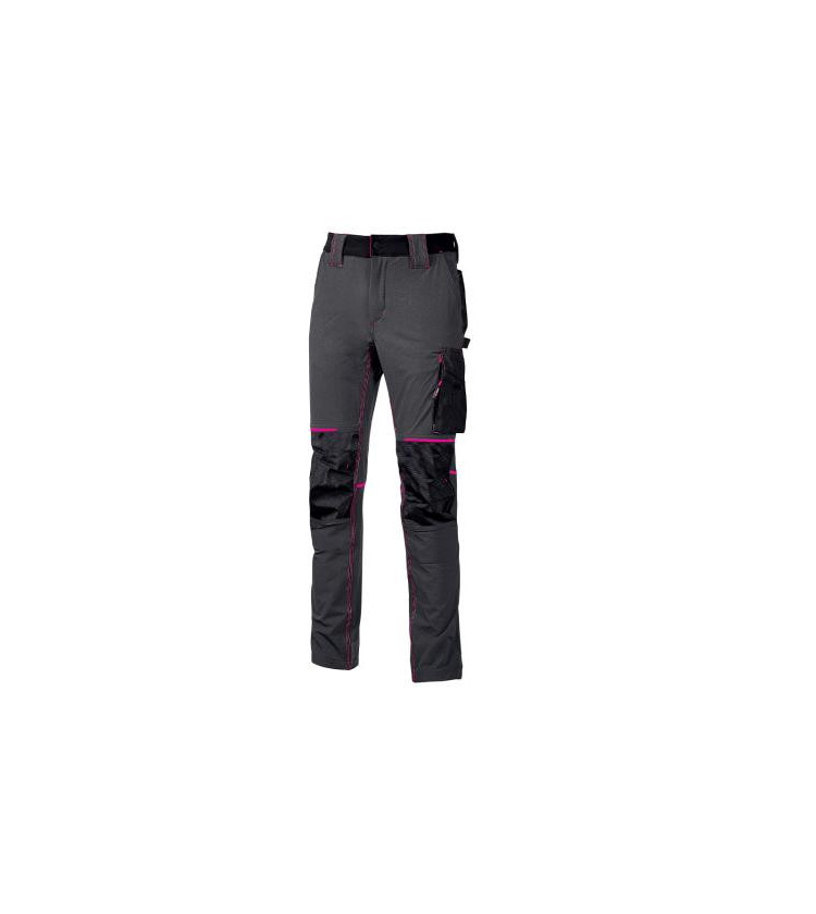 Pantalone in tessuto U-4 (U-Power 4 way stretch) molto comodo, resistente, morbido sulla pelle, idrorepellente, traspirante e as