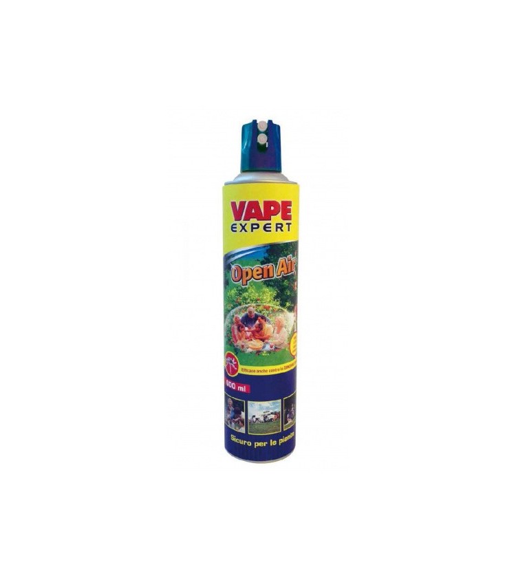 Vape Open Air Spray è il nuovo rivoluzionario spray appositamente studiato per la vita all'aria aperta che permette di allontan